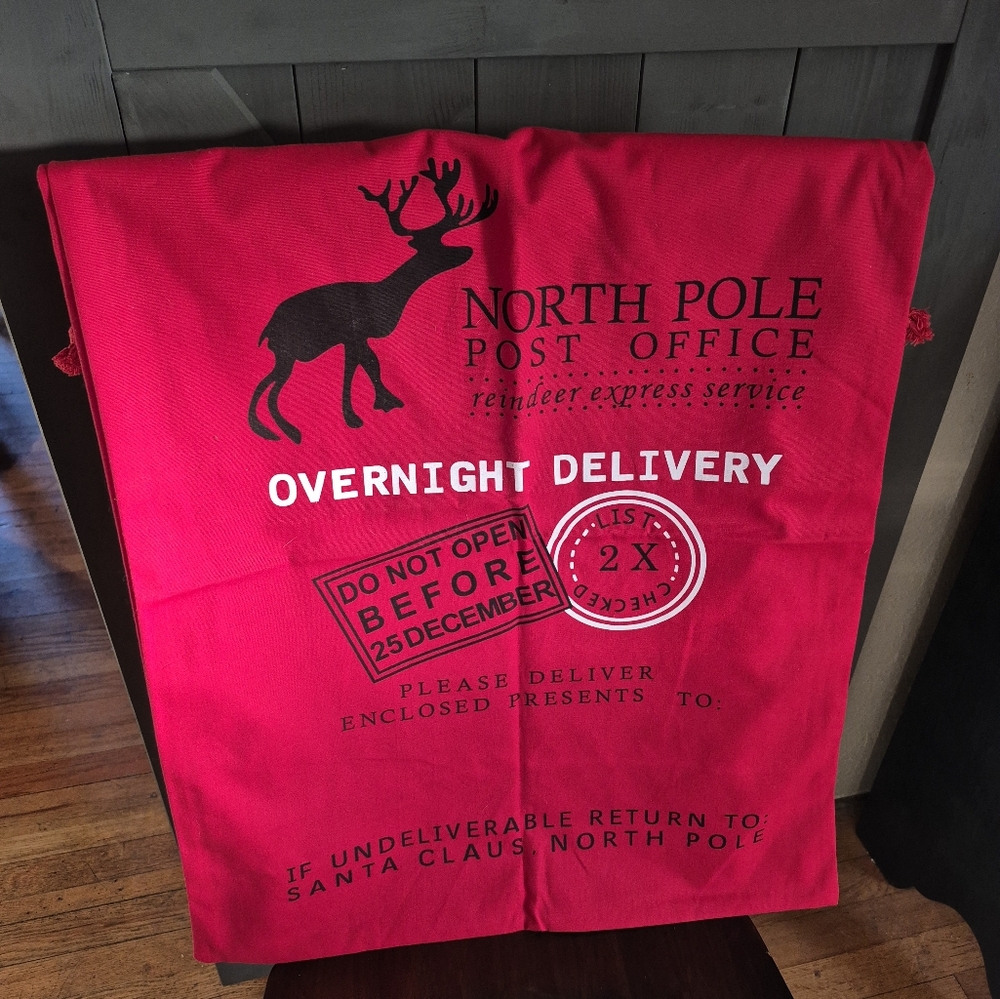 Santa gift bag